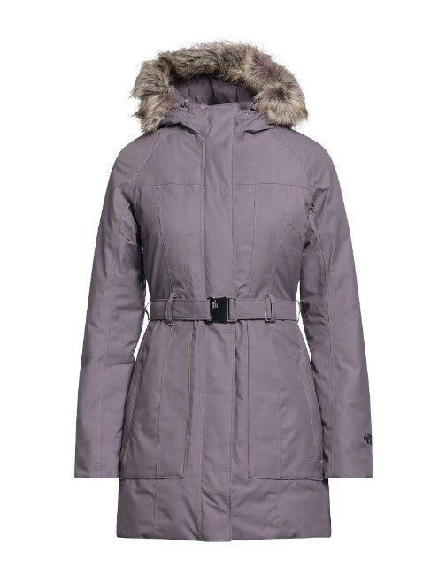 The North Face Womens Brooklyn Parka Coat / Grey Purple / RRP £325