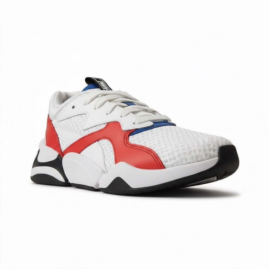 Puma Womens Nova Mesh Trainers / White / RRP £80