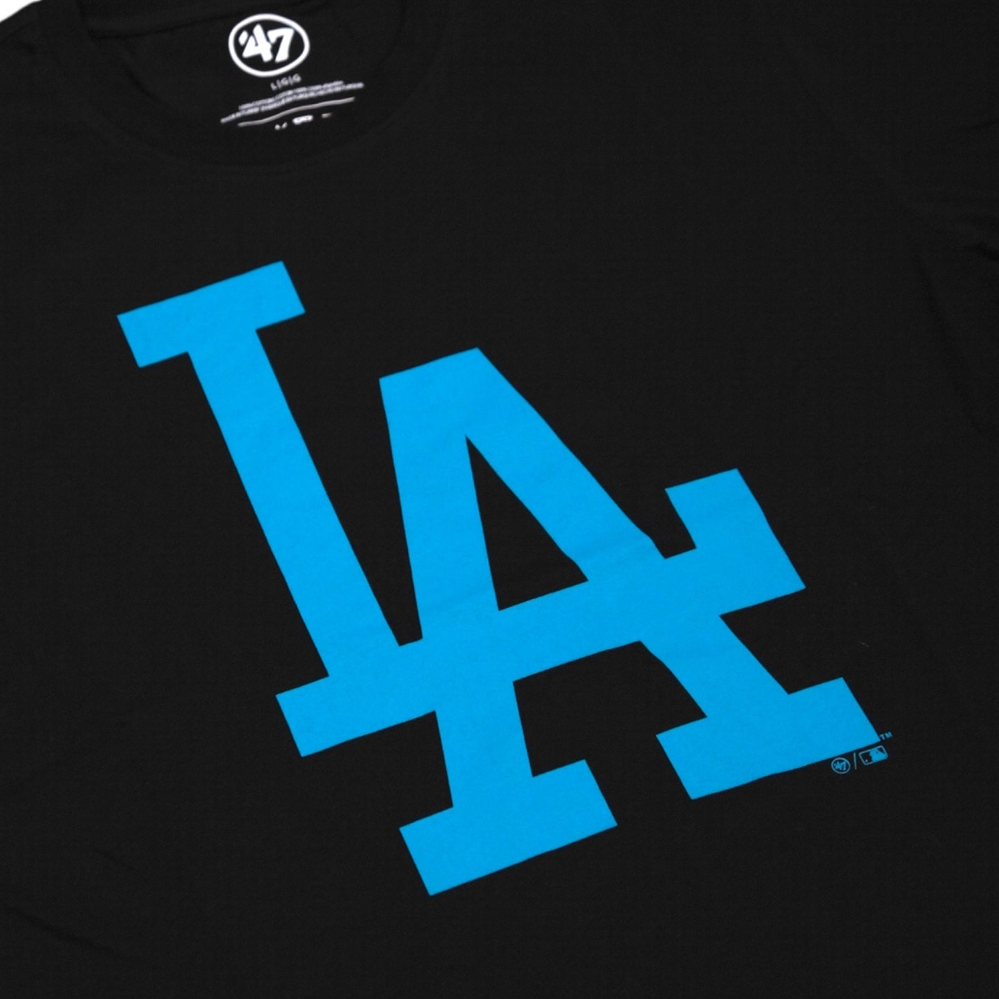 47 Imprint Echo Tee Men / Los Angeles Dodgers / Jet Black / RRP £25