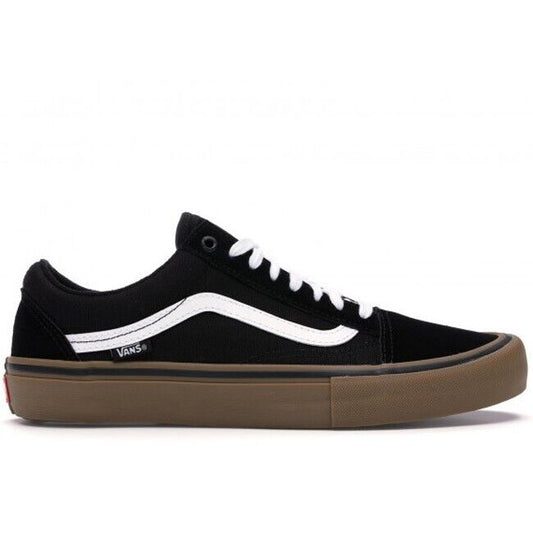Vans Mens Old Skool Pro Black White Gum / RRP £60
