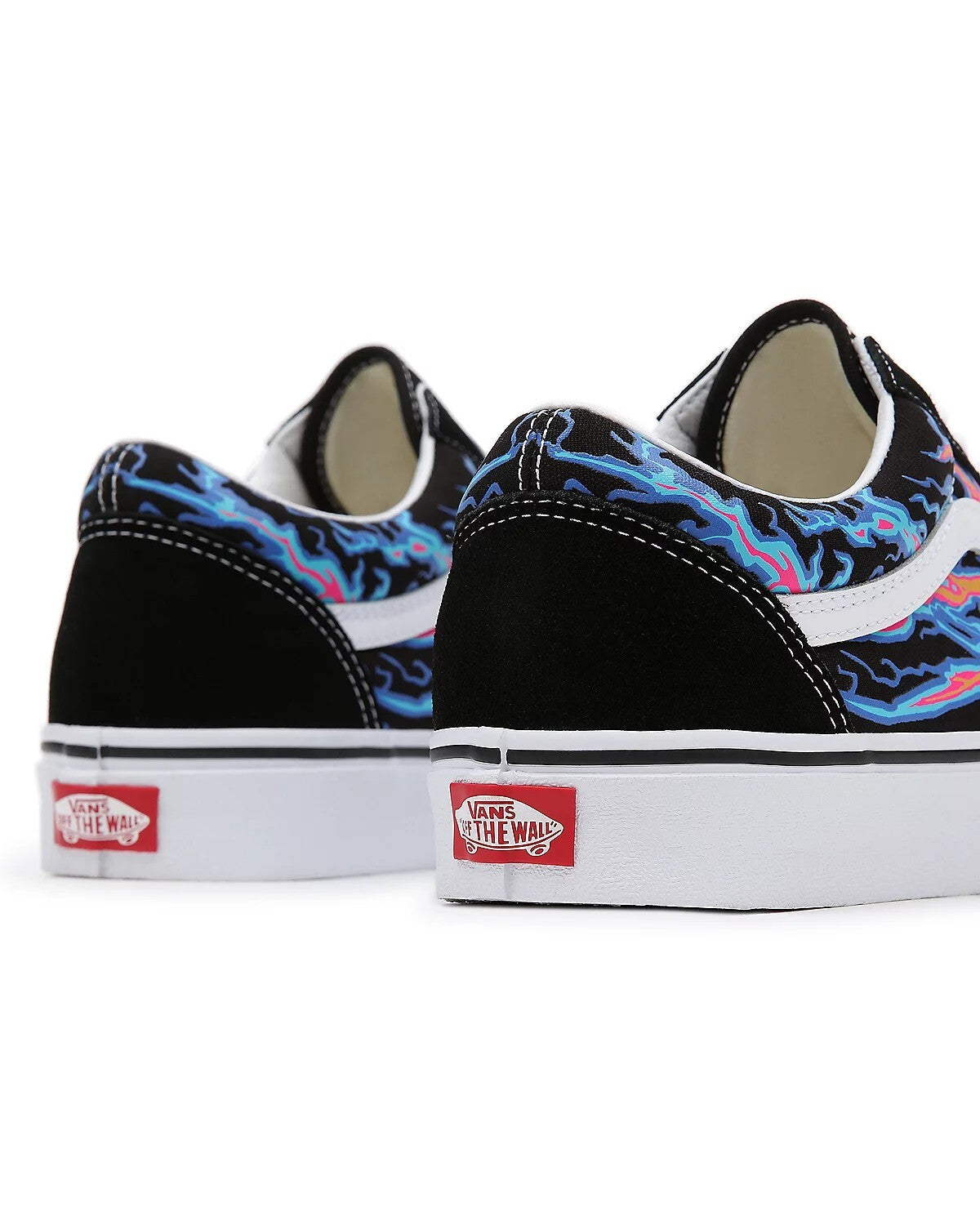 Vans Unisex Old Skool Trainers / Black Electric Flame / RRP £70
