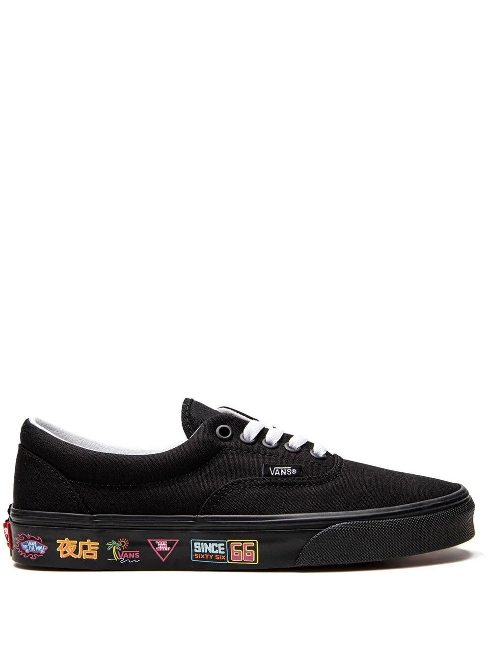 Vans Era Trainers / Vans Market Black Neon / RRP £57