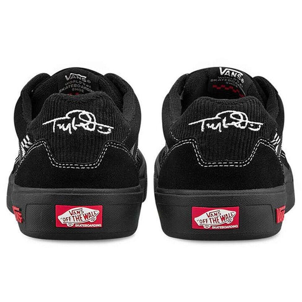 Vans Mens Tyson Peterson Wayvee Trainers / Black Asphalt / RRP £ 100