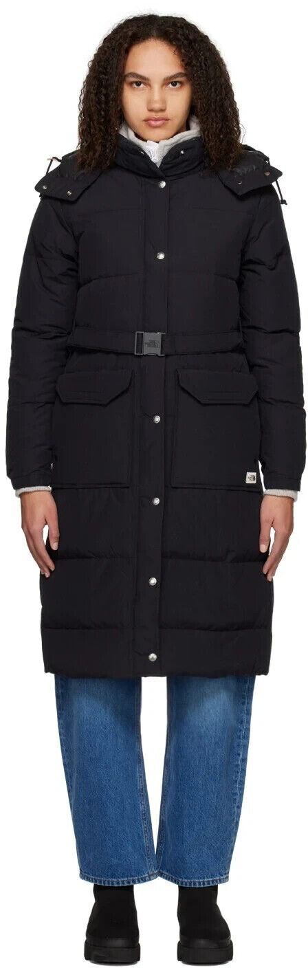 The North Face Womens Sierra Long Down Puffer Parka / Black / RRP £400