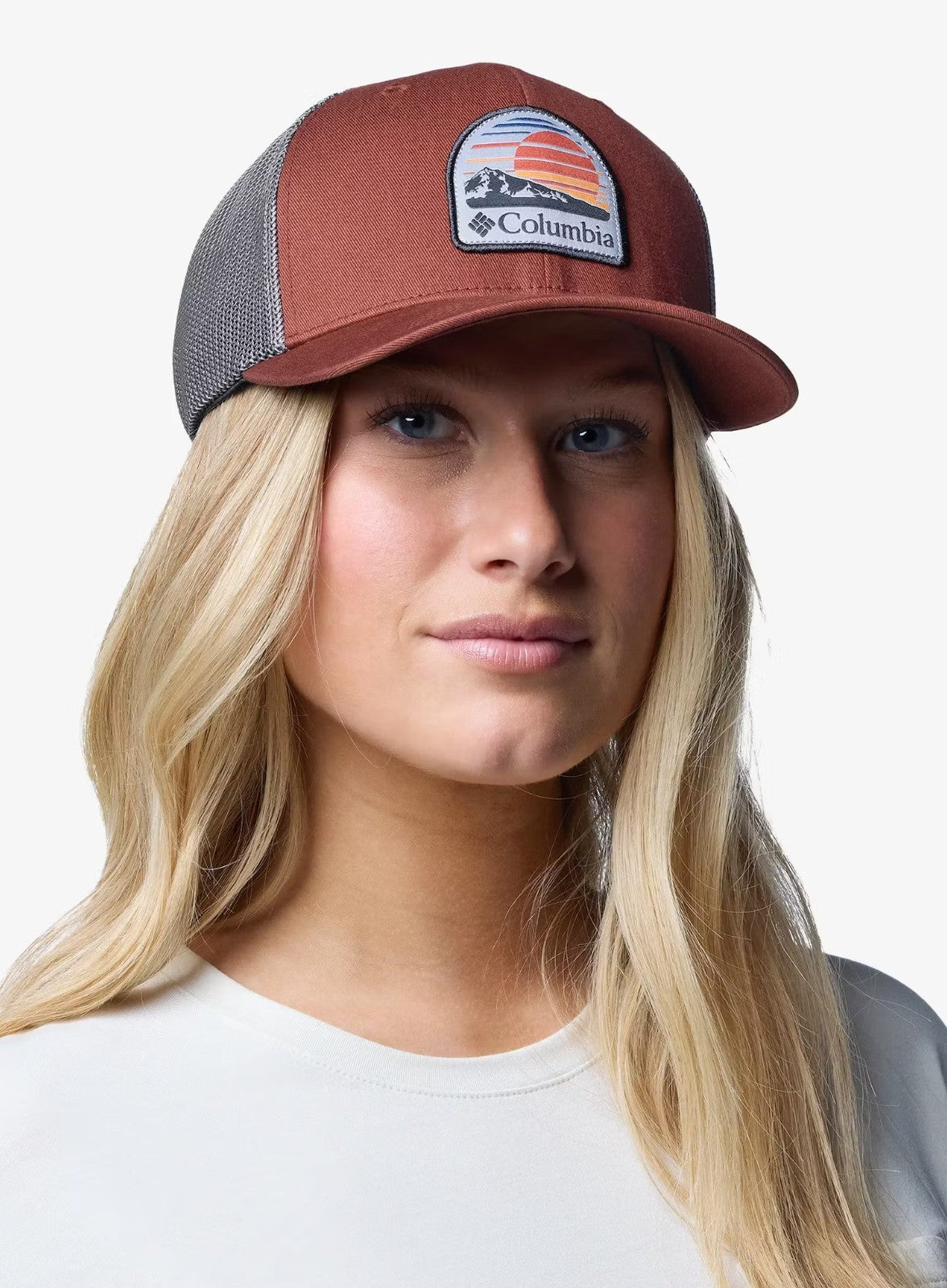 Columbia Adult Stashcap Mesh Hat / Orange Grey / RRP £25