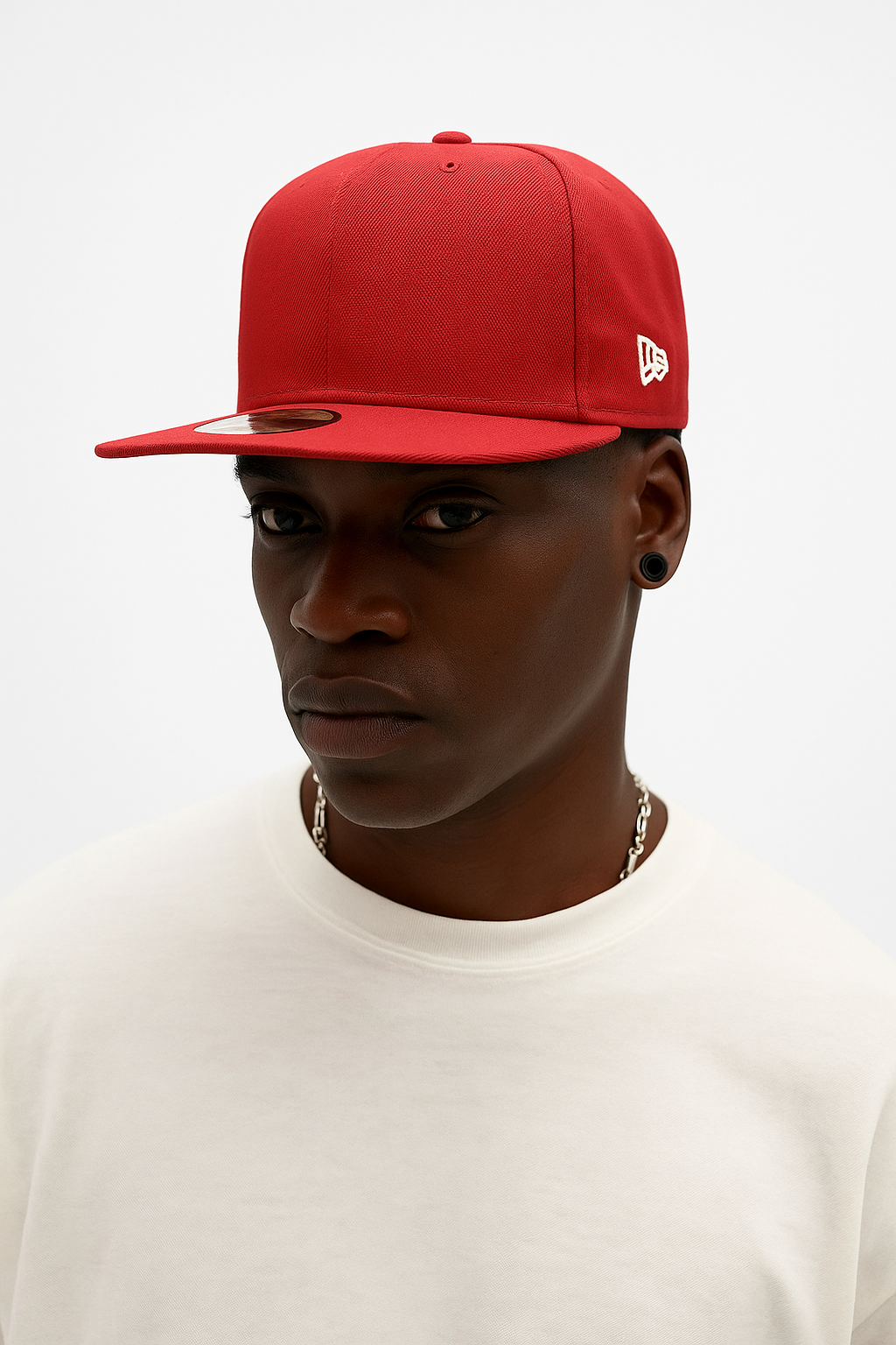 New Era 5950 Fitted Cap / Red / RRP £29