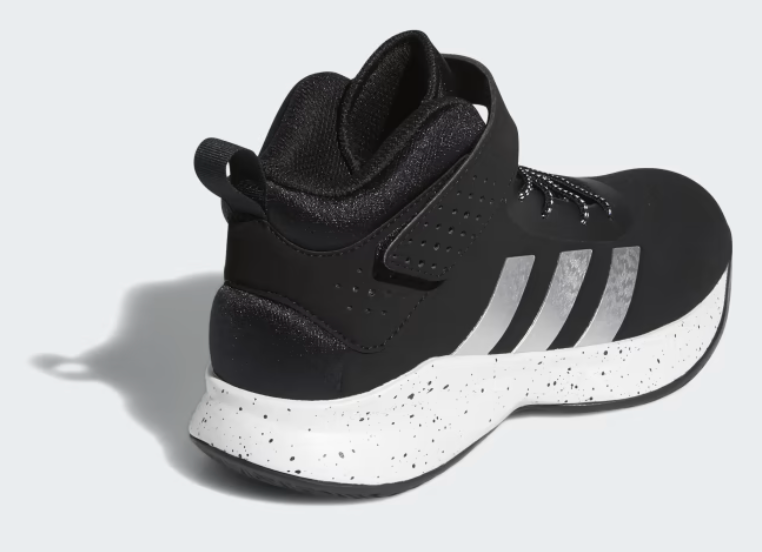 Adidas Kids Cross Em Up 5K Wide Slip-On Basketball Trainers / BNIB / Black