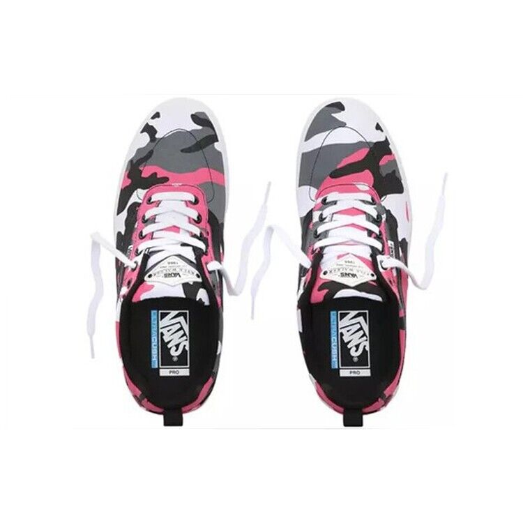 Vans Kids Kyle Walker Pro Trainers / Red Camouflage / RRP £70