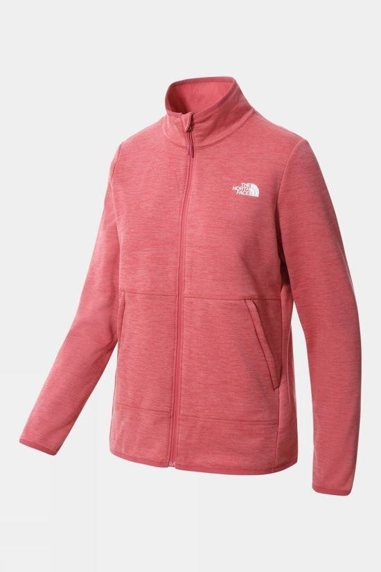 The North Face Womens Canyonlands 1/4 Zip Fleece / Slate Rose Heather / RRP £70