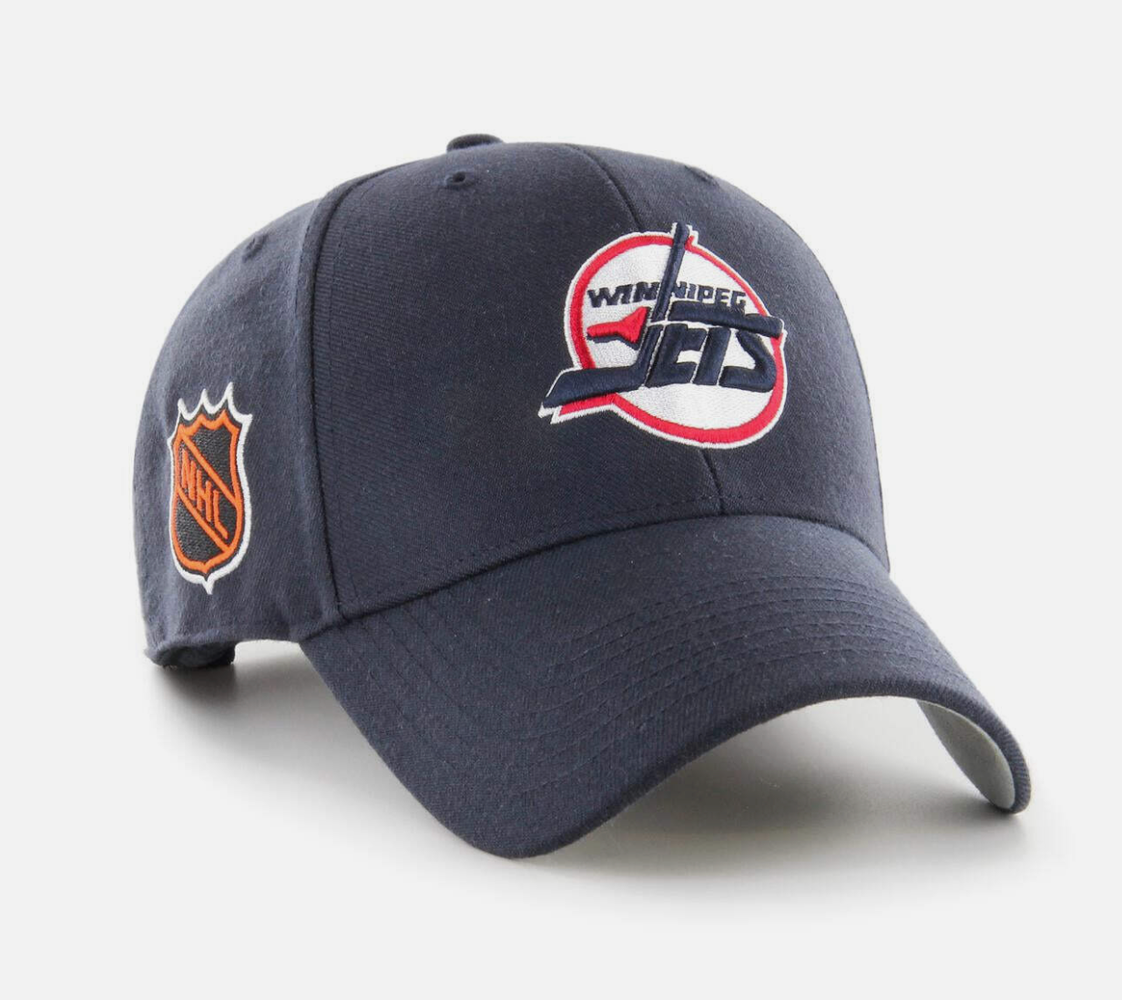 47 Brand Winnipeg Jets NHL Vintage Sureshot MVP Snapback Cap/Navy/RRP £32