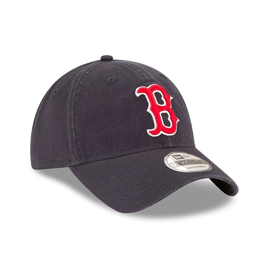 New Era Adult Boston Red Sox MLB Core Classic 9TWENTY Cap / Navy Red / RRP £23