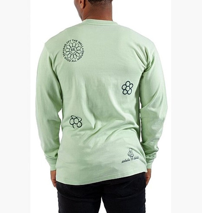 Vans Mens Vintage Peace Of Mind T-Shirt / Green / RRP £45