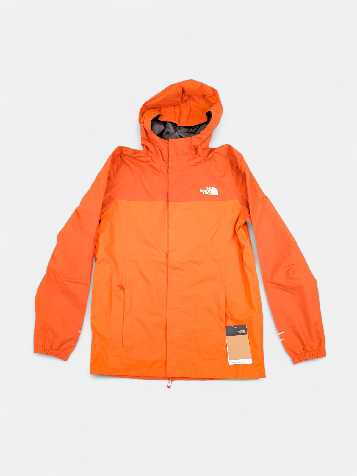 The North Face Kids Resolve Reflective Jacket / Red - Orange / RRP £60