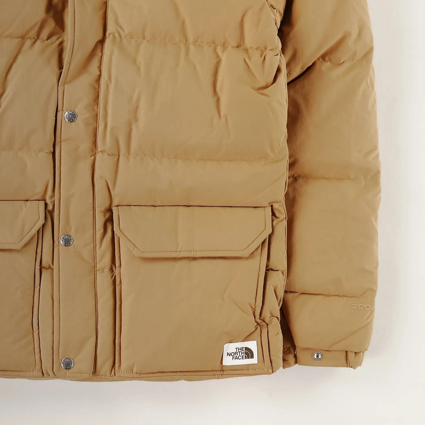 The North Face Mens Down Sierra Puffer Jacket / Cedar Brown Orange / RRP £315