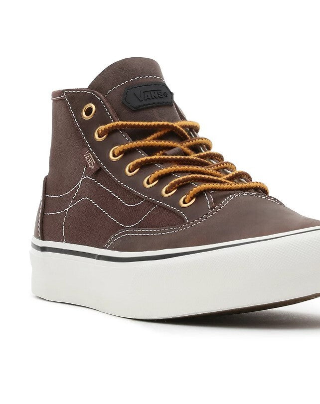 Vans Mens Destruct Mid VR3 Trainers / Harry Bryant Brown / RRP £105