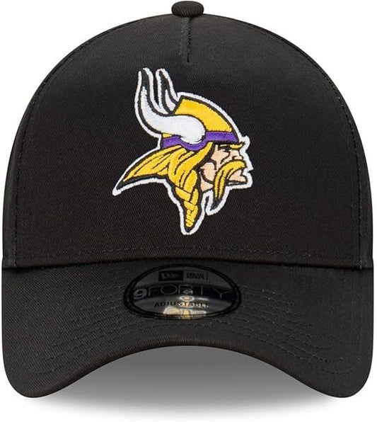 New Era Adult Minnesota Vikings 9Forty Evergreen Cap / Black / RRP £27