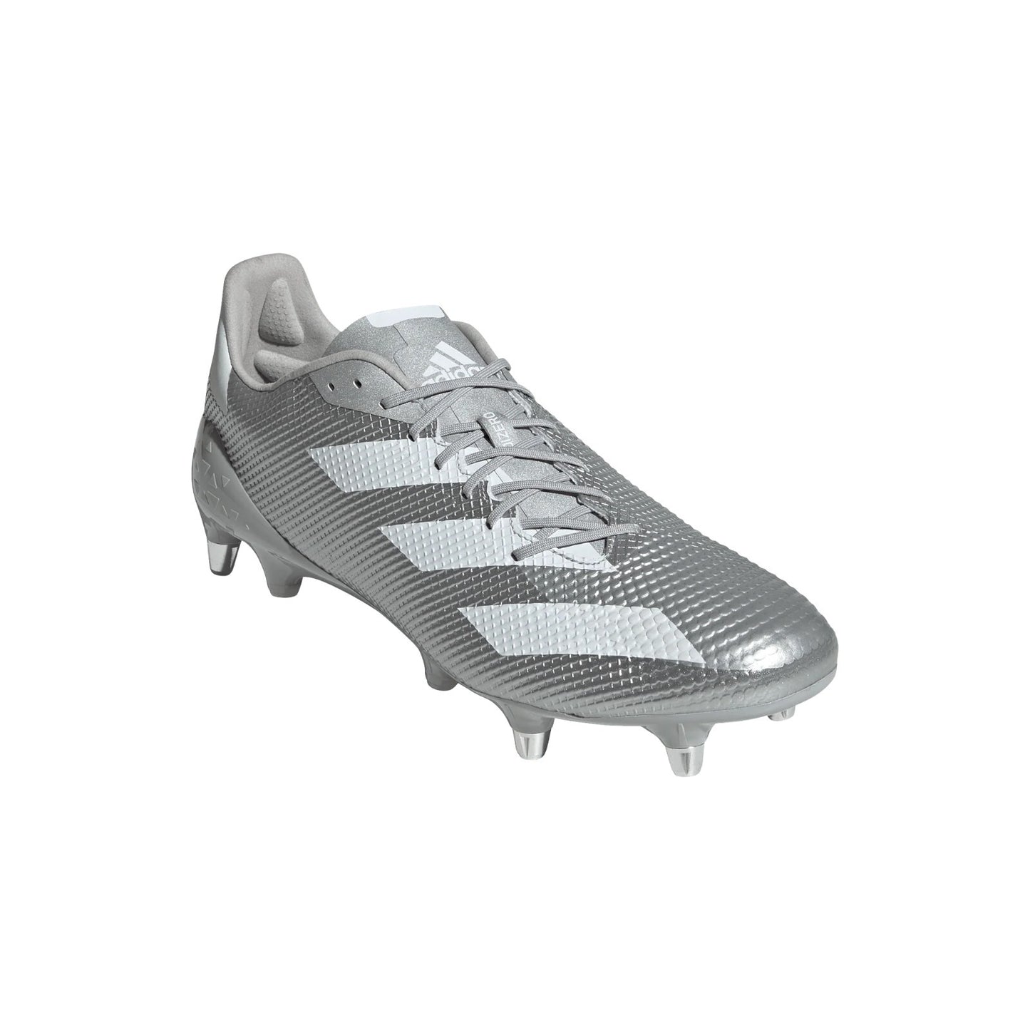 Adidas Unisex Adizero RS7 (SG) Rugby Boots / Silver White / RRP £170