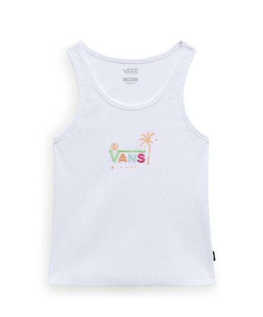 Vans Womens Beach Daze Tour Vest / White / RRP £25