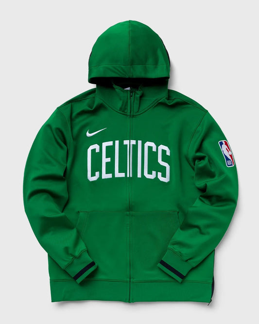 Nike Mens Boston Celtics Showtime Full-Zip Hoodie / Green / RRP £125