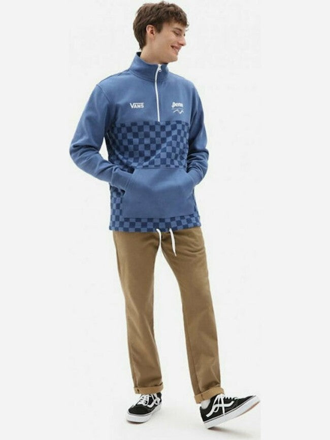 Vans Mens X Penn Half Zip Hoodie / True Navy / RRP £60