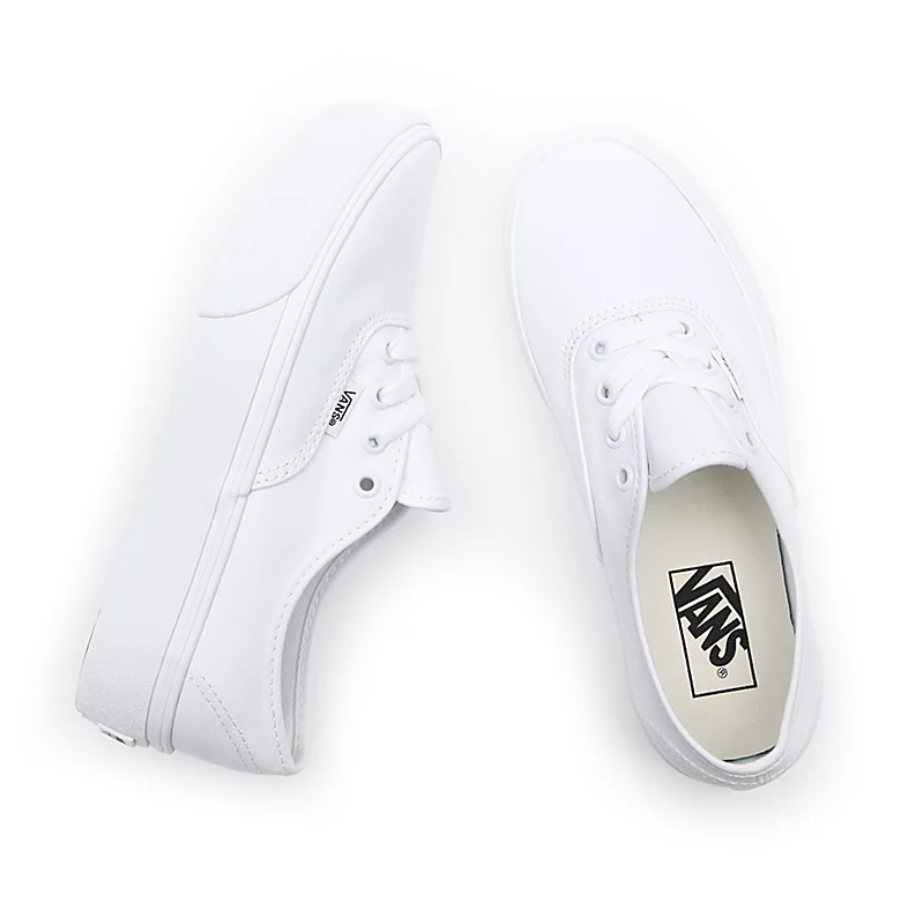 Vans Authentic Platform Trainers / White / Unisex / RRP £65