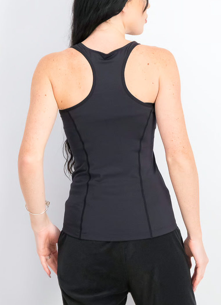 Reebok Women's Racer Back Workout Vest Tank / Black / RRP £40