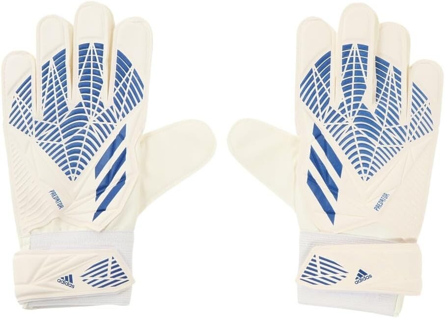 Adidas Predator Training Goalkeeper Gloves / White Blue / RRP £22