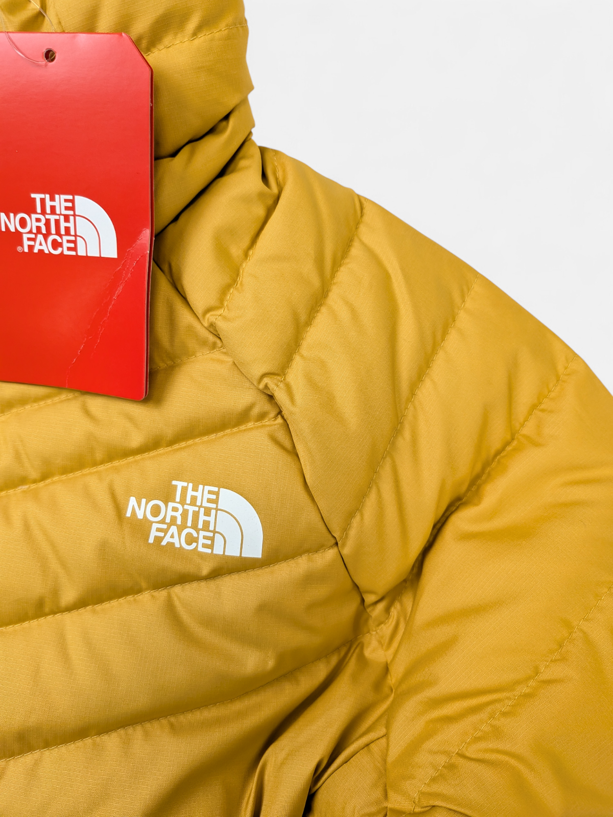 The North Face Womens  Ashton Down Puffer Parka / Yellow / RRP £240