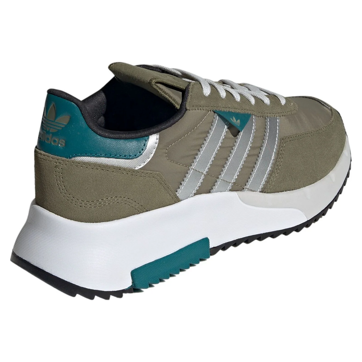 Adidas Mens Originals Retropy F2 Trainers / Green / RRP £75