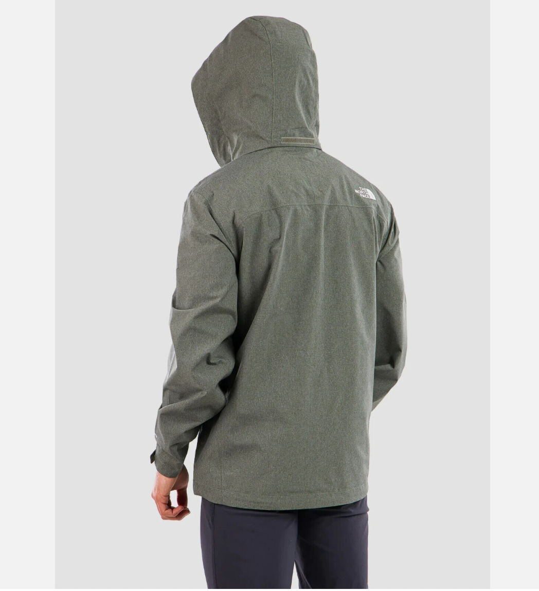 The North Face Mens Sangro Jacket / Agave Green Dark Heather / RRP £120