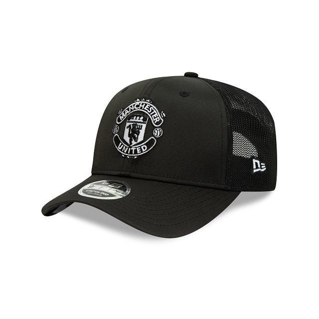 New Era Adult Manchester United FC Tonal 9FIFTY Snapback Black Cap / RRP £32