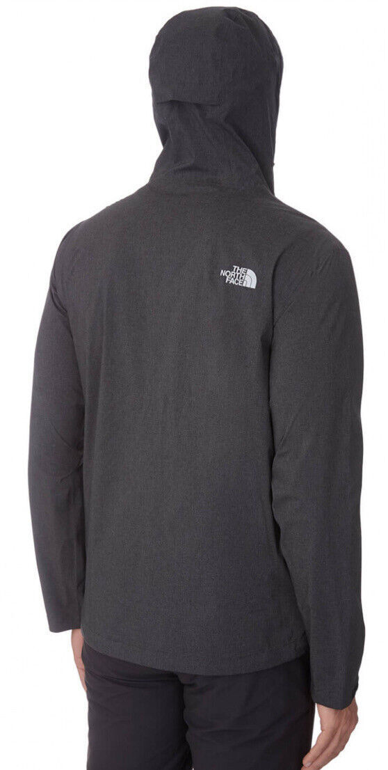 The North Face Mens Great Falls Waterproof Jacket / Black Heather / RRP £180