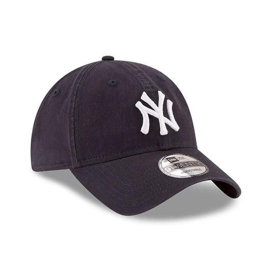 New Era Adult New York Yankees MLB Core Classic 9TWENTY Cap/Navy White/ RRP £23