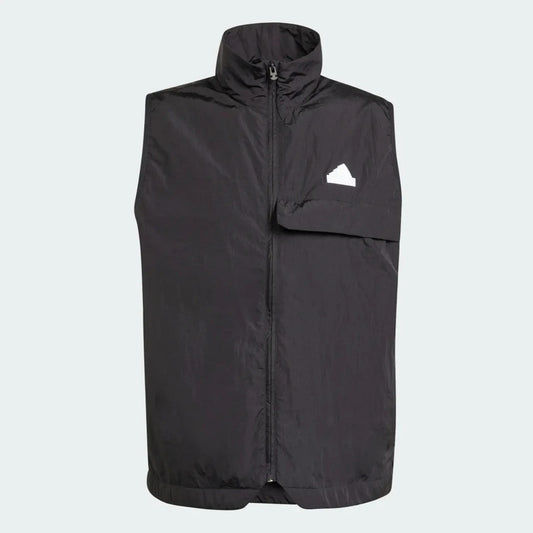 Adidas Mens Lightweight Gilet Vest / Black / RRP £65