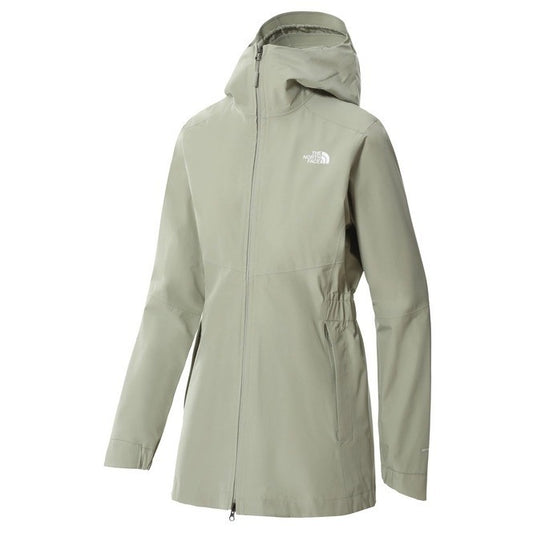 The North Face Womens Hikestellar Parka Shell Jacket / Tea Green / RRP £145