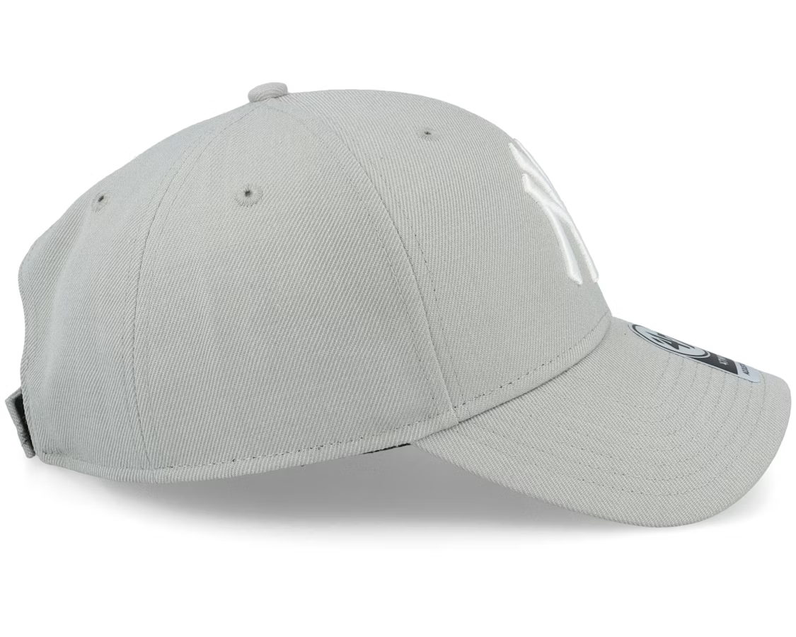47 Brand New York Yankees MVP Snapback Cap / Grey White / RRP £28