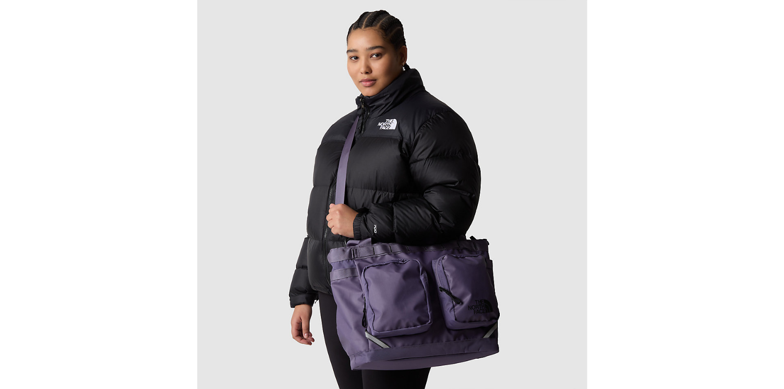 The North Face Women'S Plus Size Nuptse Jacket / Black / RRP £300