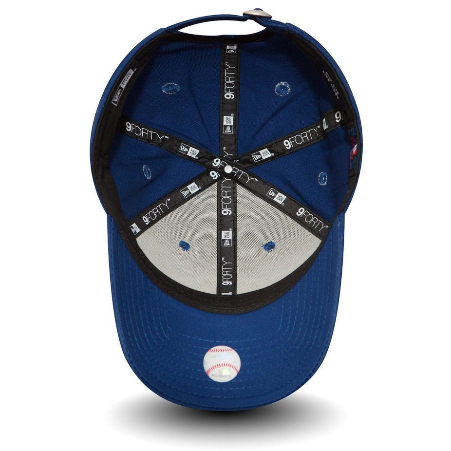 New Era Adult New York Yankees Essential 9FORTY Cap /Royal Blue White / RRP £23
