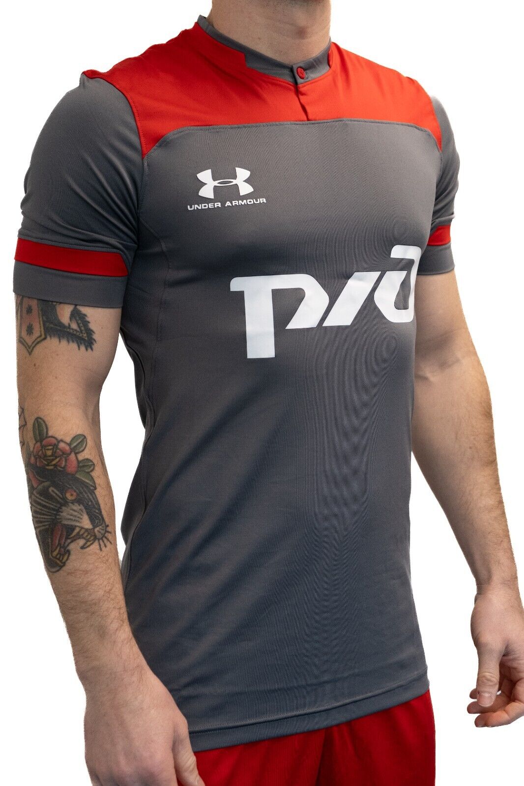 Under Armour 19-20 Lokomotiv Moscow Authentic 3rd Shirt / Grey / Mens / RRP £115
