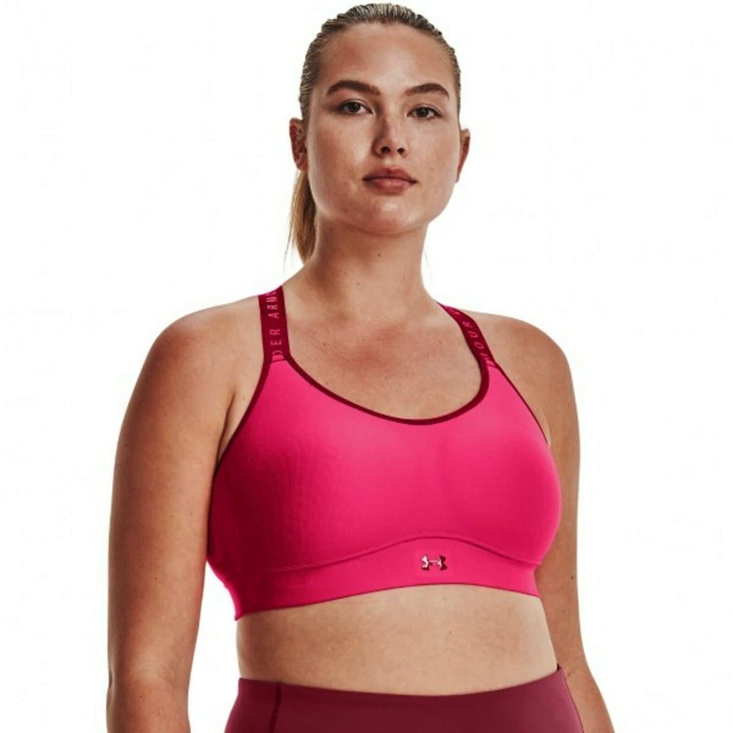 Under Armour Women's Pink Infinity Sports Bra / Gym Fitness / RRP £40