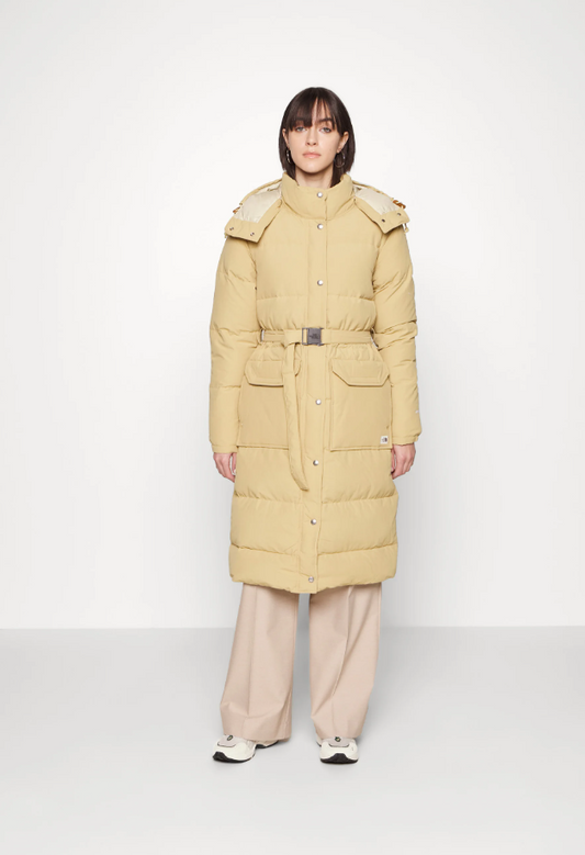 The North Face Womens Sierra Long Down Puffer Parka / Antelope Tan / RRP £400
