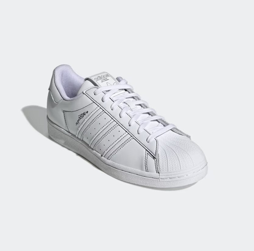 Adidas Mens Superstar Sneakerella Trainers / White Black / RRP £80