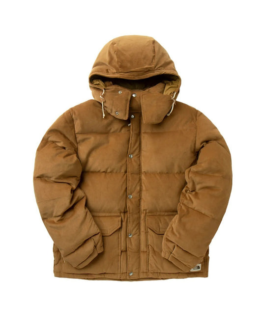 The North Face Mens Sierra Down Cord Parka / Utility Brown / RRP £350
