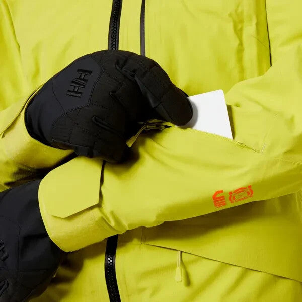 Helly Hansen Womens Aurora Infinity Shell Ski Snow Jacket / Yellow / RRP £620
