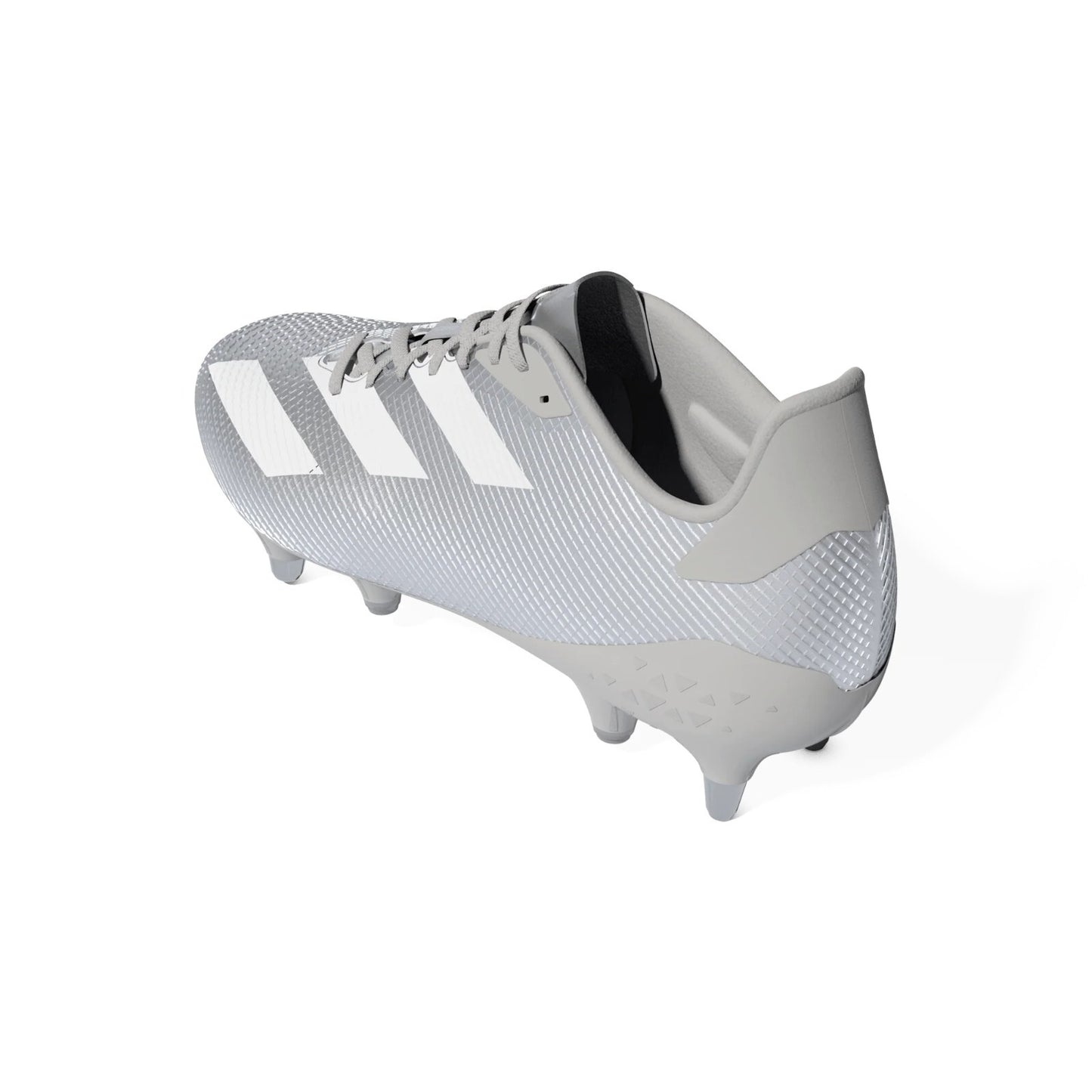 Adidas Unisex Adizero RS7 (SG) Rugby Boots / Silver White / RRP £170