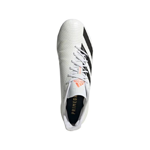 Adidas Men’s Rugby Adizero Rs7 (FG) Rugby Boots / White Black / RRP £170