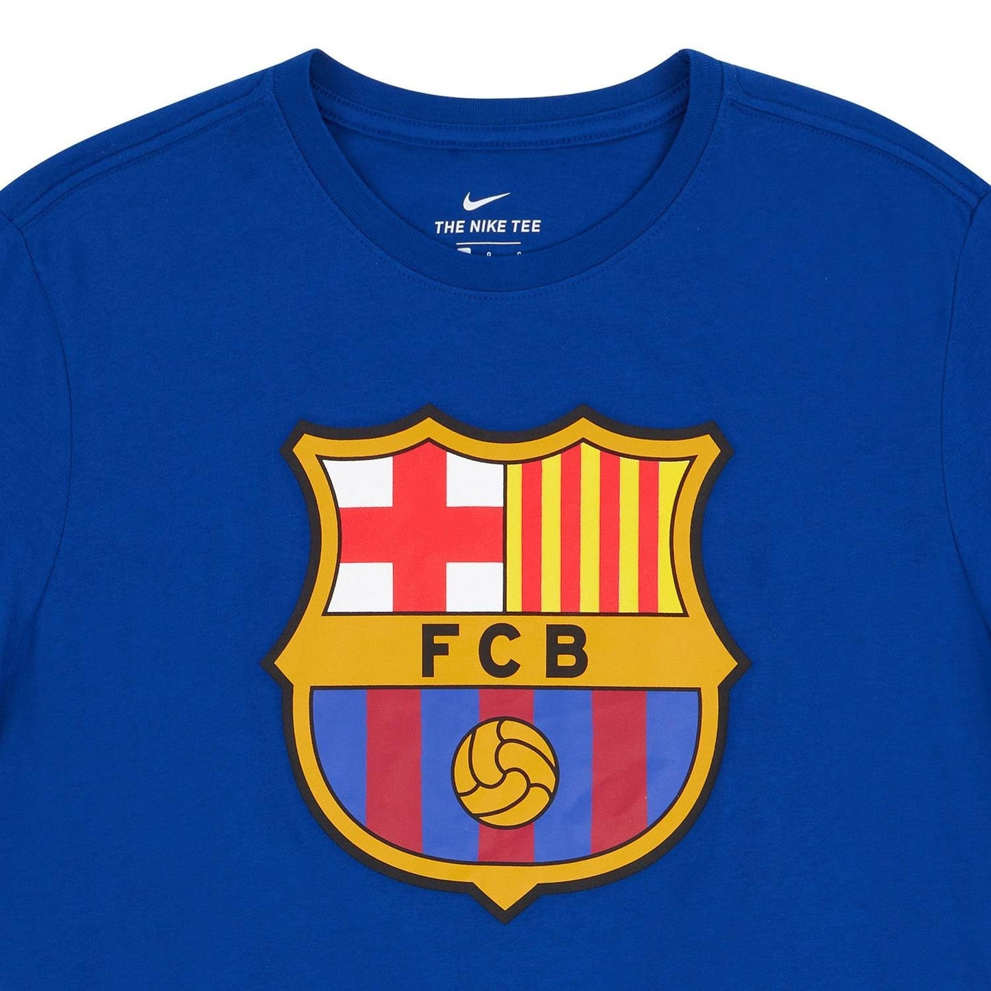 Nike Womens 2018-19 Barcelona Nike Fan Tee / Blue / RRP £29.99