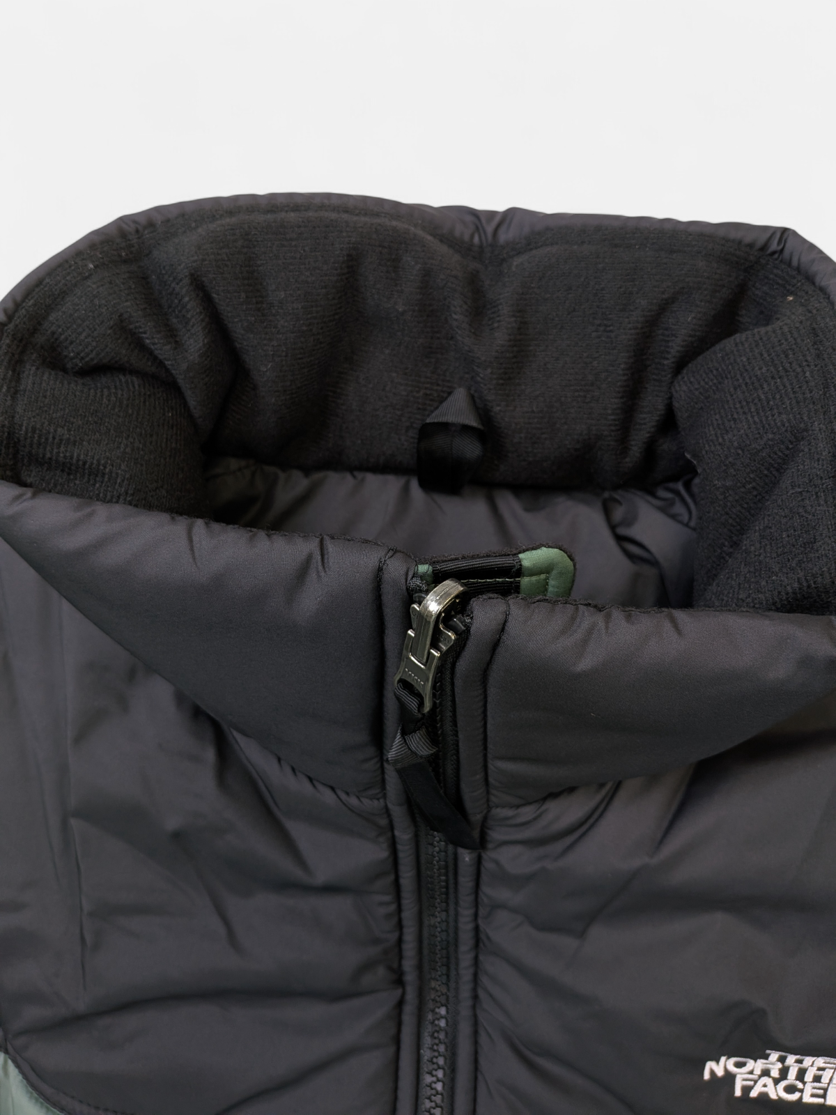 The North Face Womens SAIKURU PUFFER JACKET / Green Black / RRP £215