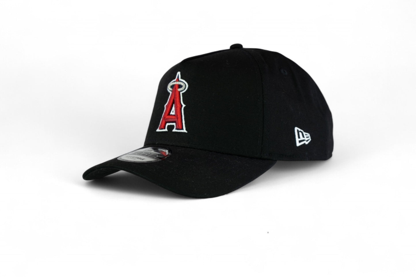 New Era Anaheim Angels 9FORTY A Frame OTC Evergreen Cap / Black Red / RRP £39