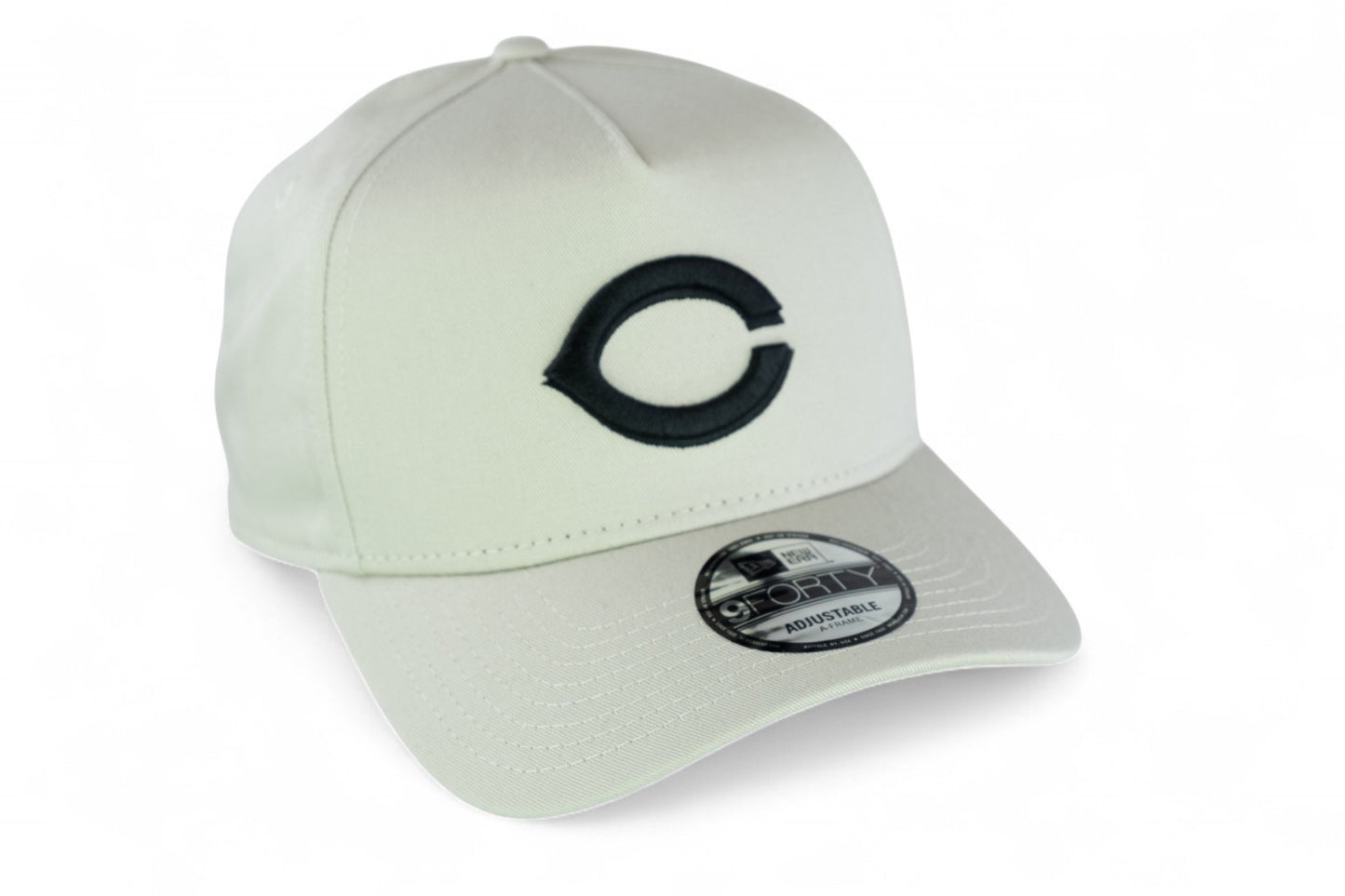 New Era Cincinnati Reds 9FORTY A Frame Cap / Stone Black / RRP £39